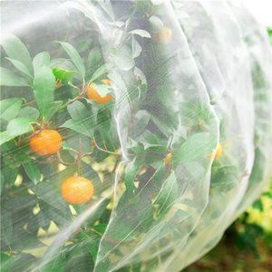 Insect Bird Barrier Netting Mesh- 10 x 10 Feet Garden Bug Netting Plant Cover